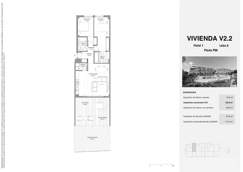 2 bedroom Apartment for sale