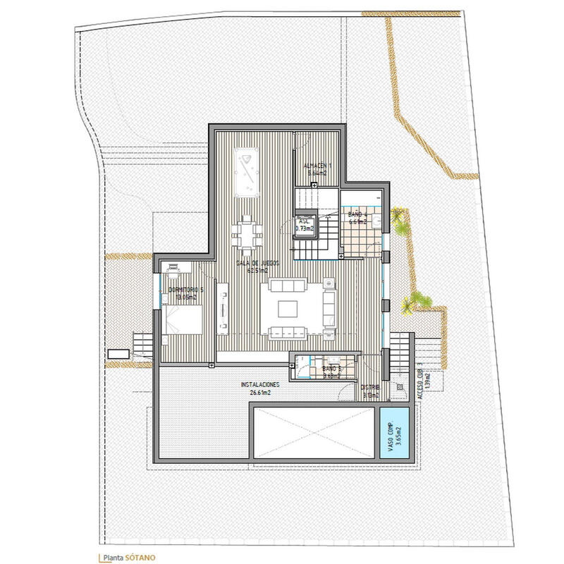 4 Cuarto Villa en venta