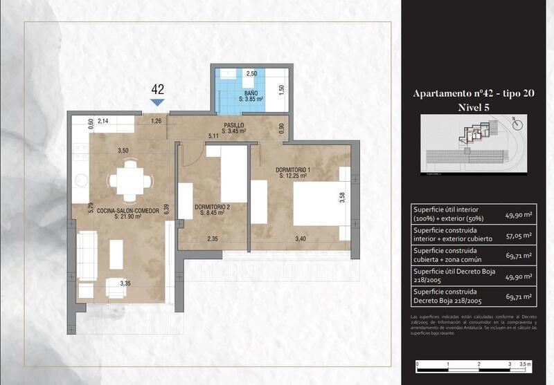 2 bedroom Apartment for sale