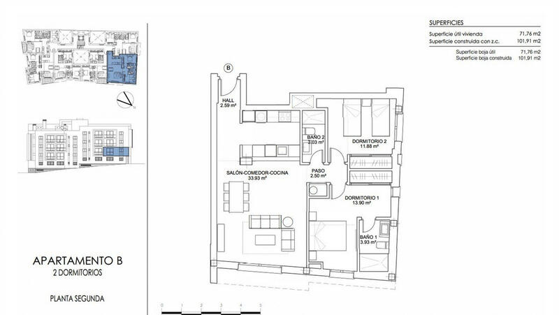 2 bedroom Apartment for sale