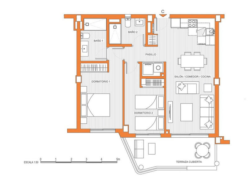 2 Cuarto Apartamento en venta