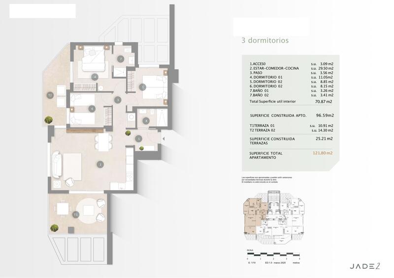 3 Cuarto Apartamento en venta