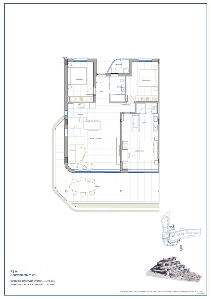 3 bedroom Apartment for sale
