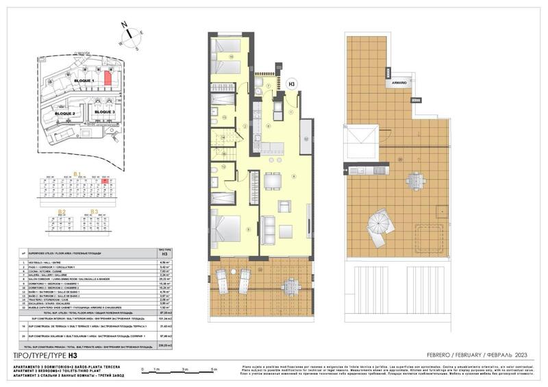 2 Schlafzimmer Appartement zu verkaufen