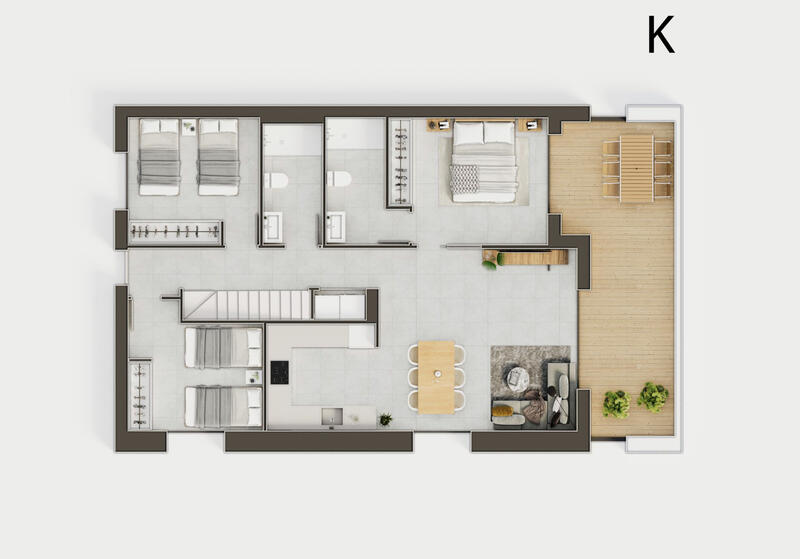 3 bedroom Apartment for sale