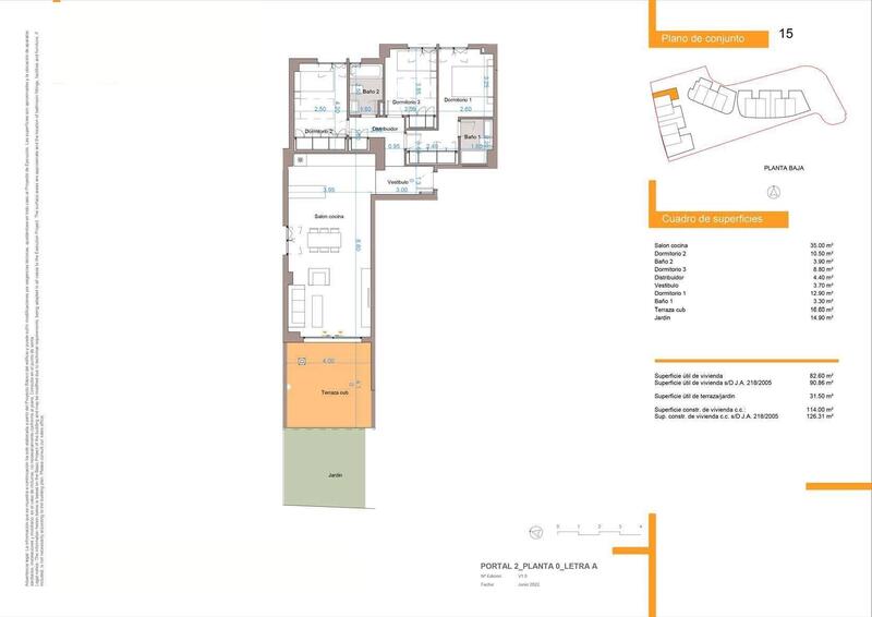 3 bedroom Apartment for sale