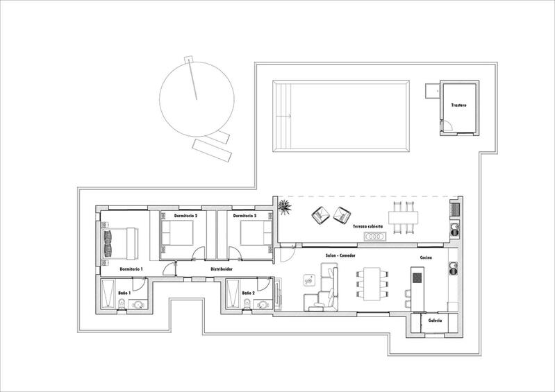 3 slaapkamer Villa Te koop