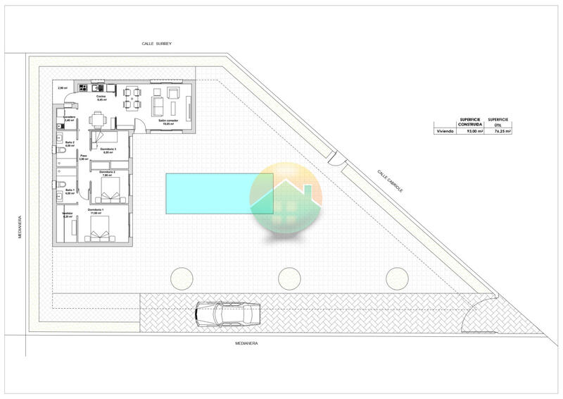 3 Schlafzimmer Villa zu verkaufen