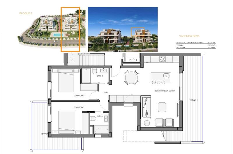 2 bedroom Apartment for sale