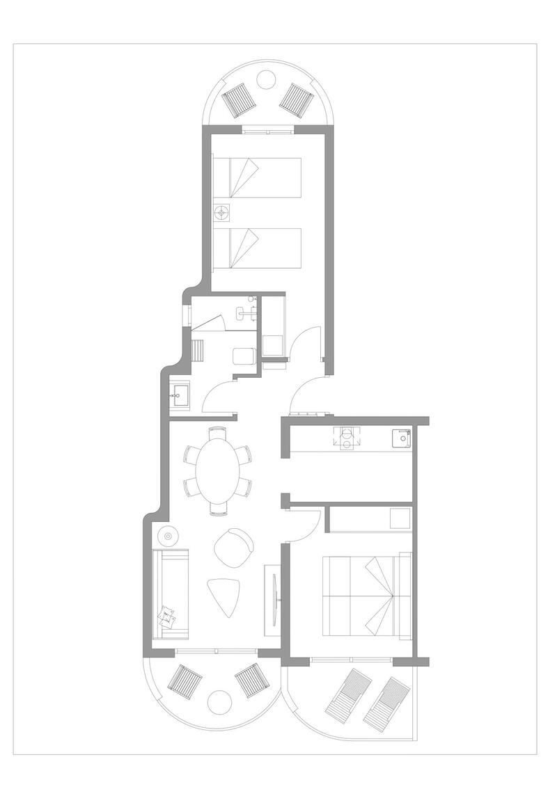 2 slaapkamer Appartement Te koop