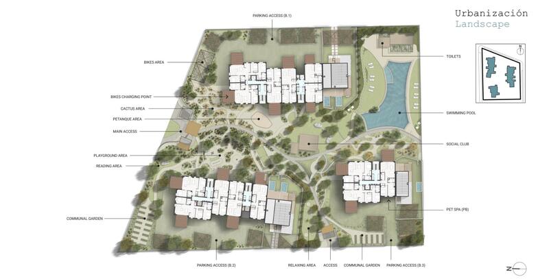 2 slaapkamer Appartement Te koop