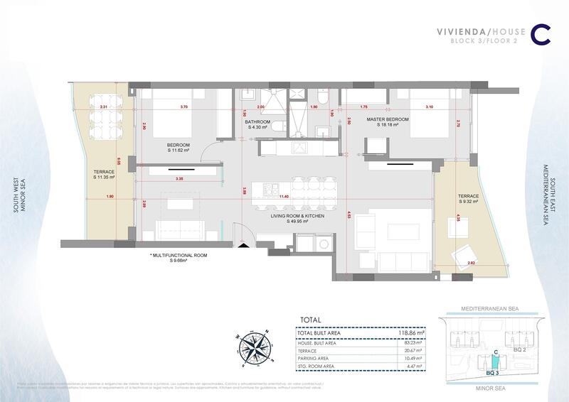 2 Cuarto Apartamento en venta 2 Cuarto Apartamento en venta