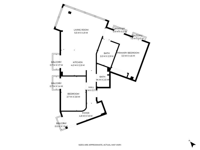2 bedroom Apartment for sale