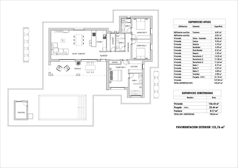 3 sovrum Villa till salu 3 sovrum Villa till salu