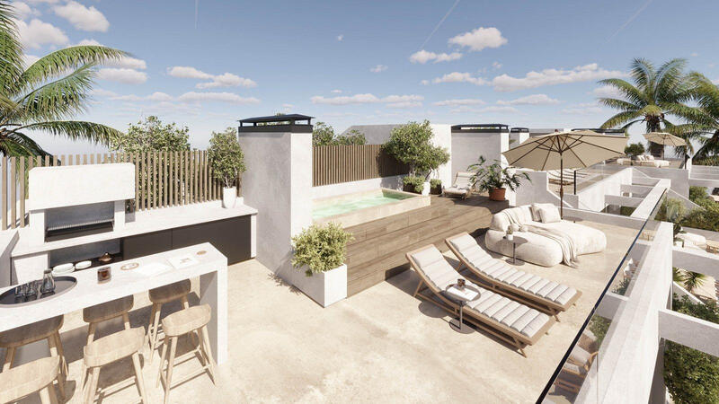 3 slaapkamer Appartement Te koop