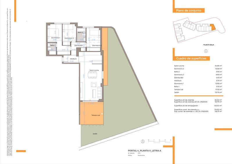 3 Cuarto Apartamento en venta