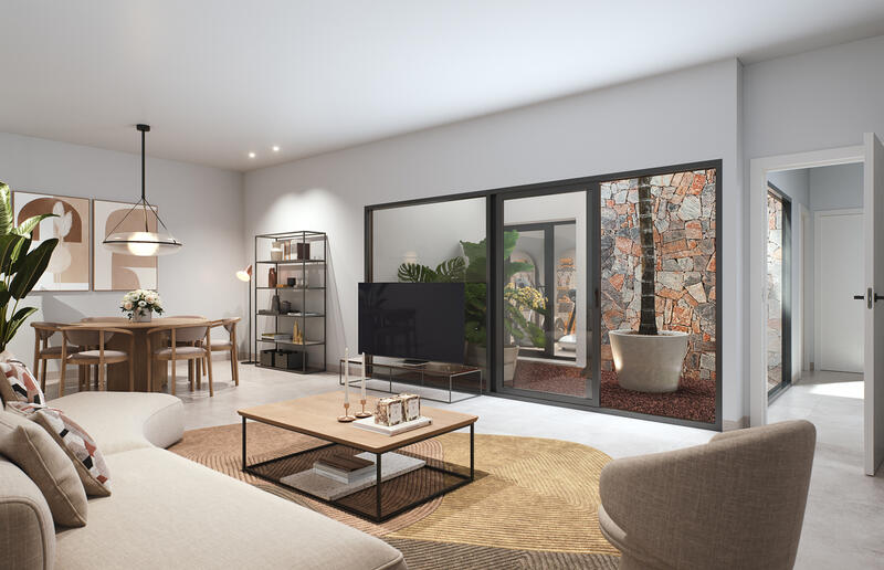 2 soveværelse Byhus til salg