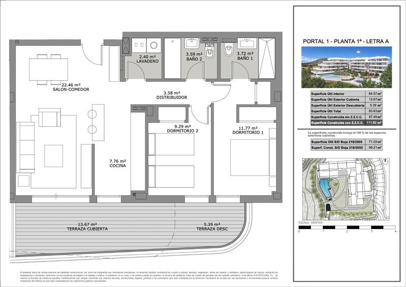 2 bedroom Apartment for sale