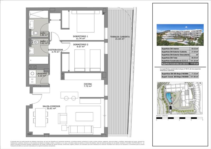 2 bedroom Apartment for sale