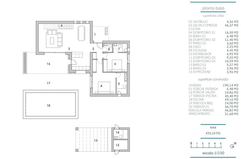 4 soverom Villa til salgs