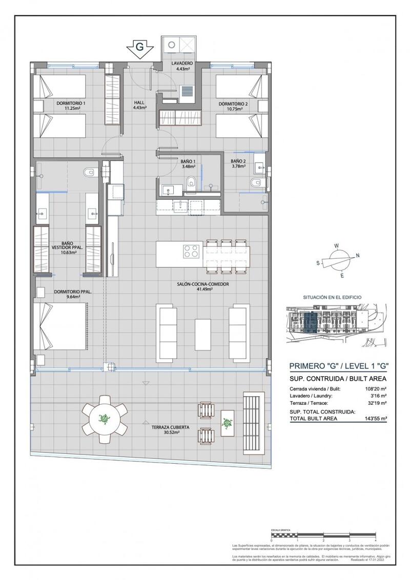 3 Cuarto Apartamento en venta