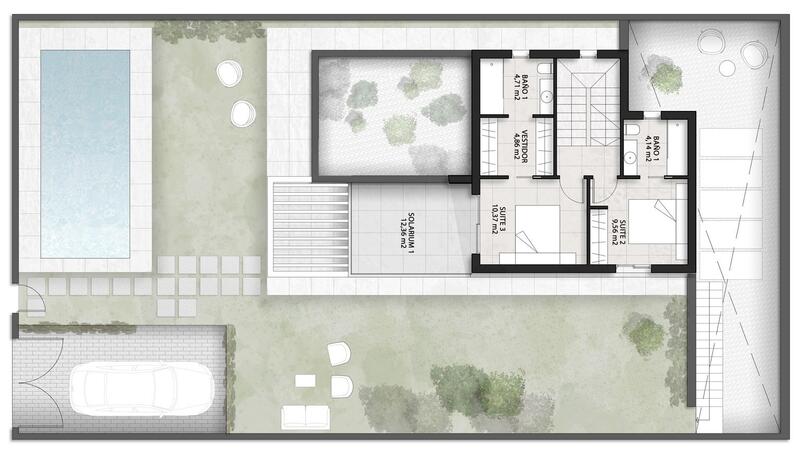 3 спальная комната вилла продается