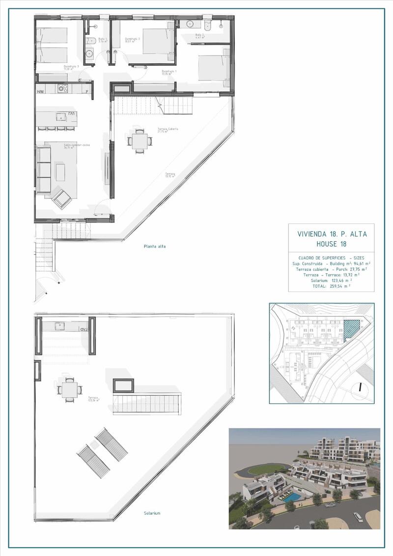 3 Schlafzimmer Villa zu verkaufen