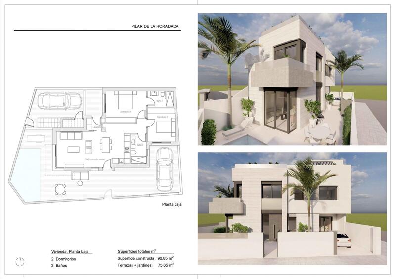 2 slaapkamer Villa Te koop