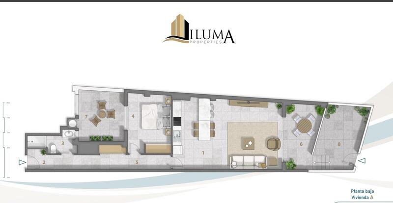 1 Cuarto Apartamento en venta