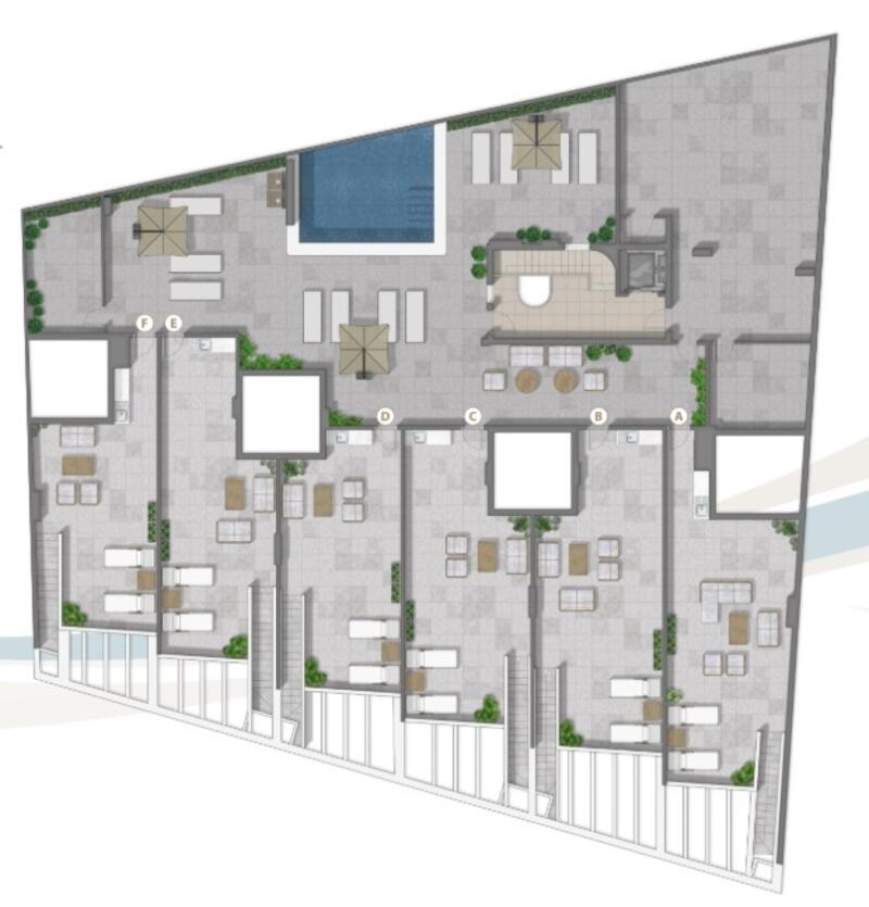 2 Schlafzimmer Appartement zu verkaufen