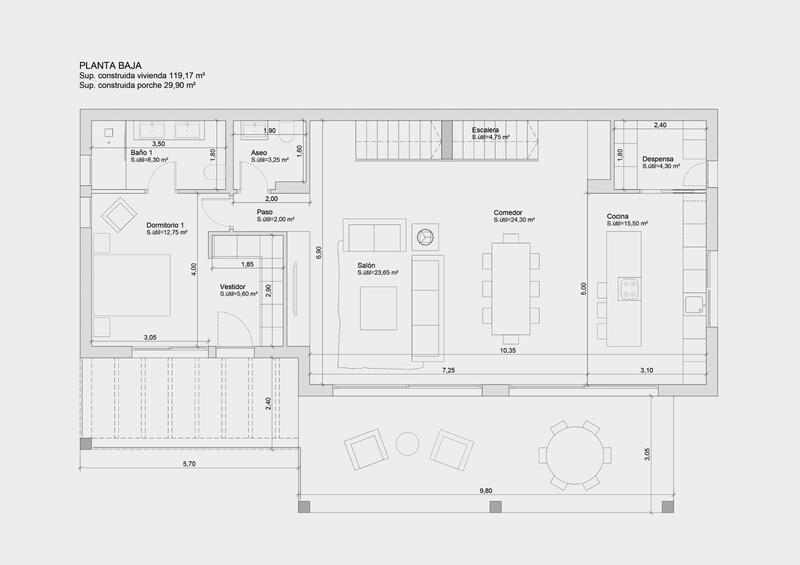 3 Cuarto Villa en venta