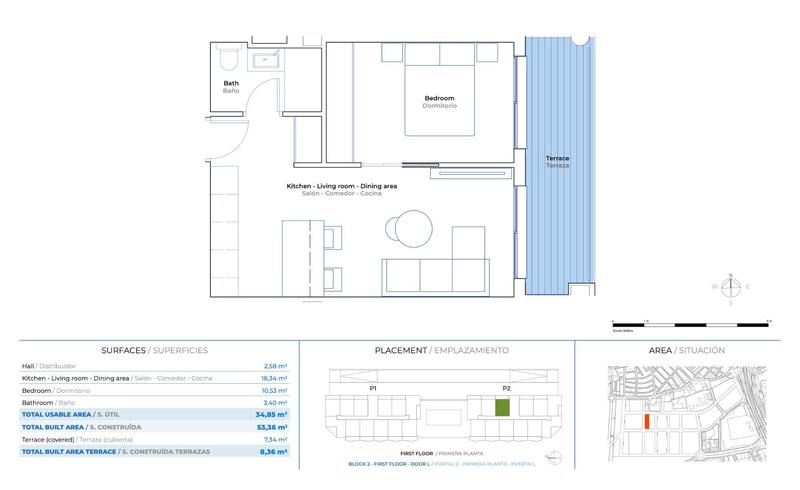 1 bedroom Apartment for sale