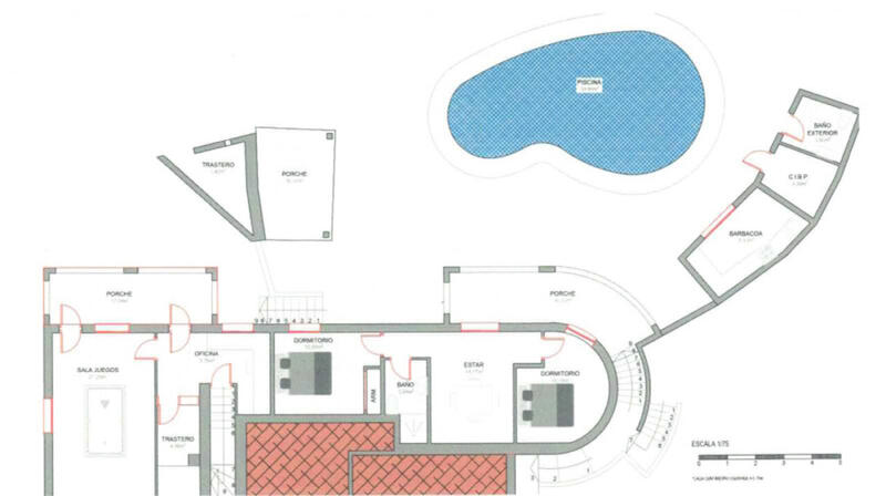 6 sovrum Villa till salu