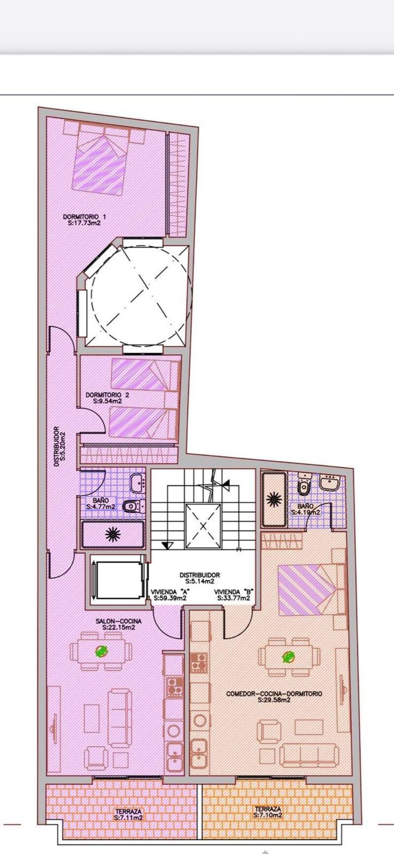 1 Cuarto Apartamento en venta 1 Cuarto Apartamento en venta