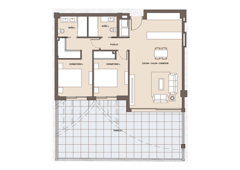 2 bedroom Apartment for sale