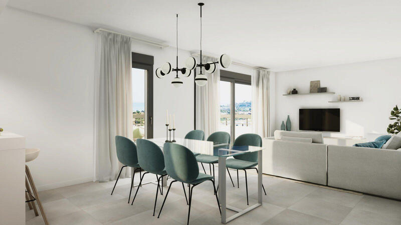 1 slaapkamer Appartement Te koop