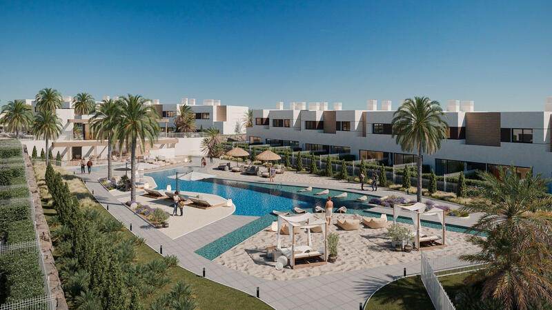 3 soveværelse Byhus til salg