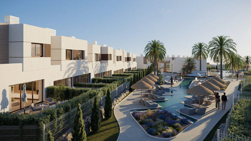 3 soveværelse Byhus til salg