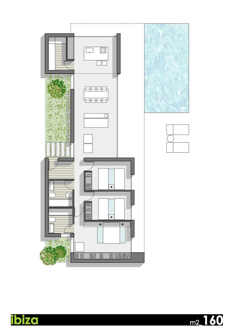 3 soverom Villa til salgs