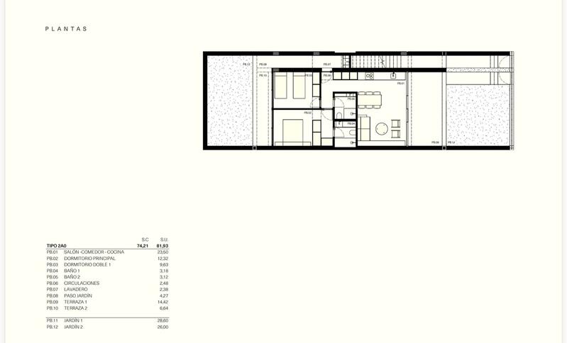 3 slaapkamer Tweezijdig Te koop