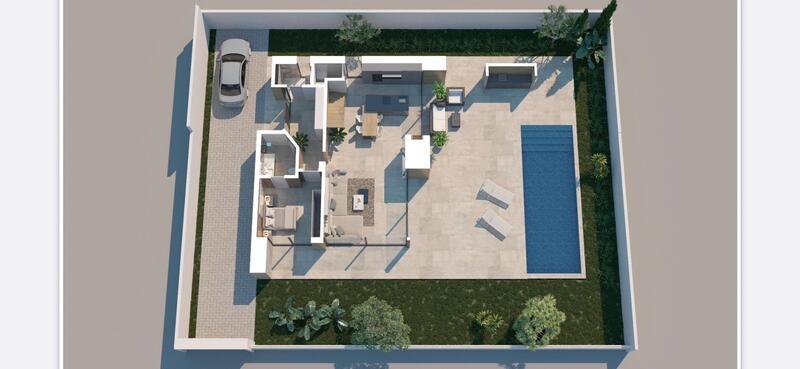 3 спальная комната вилла продается