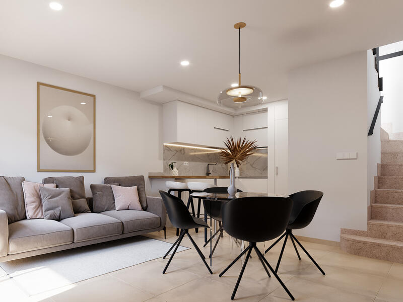 2 chambre Maison de Ville à vendre