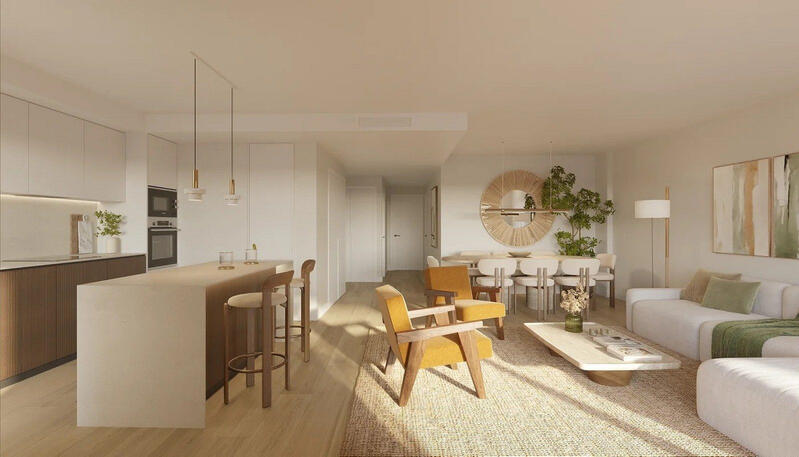 3 slaapkamer Appartement Te koop
