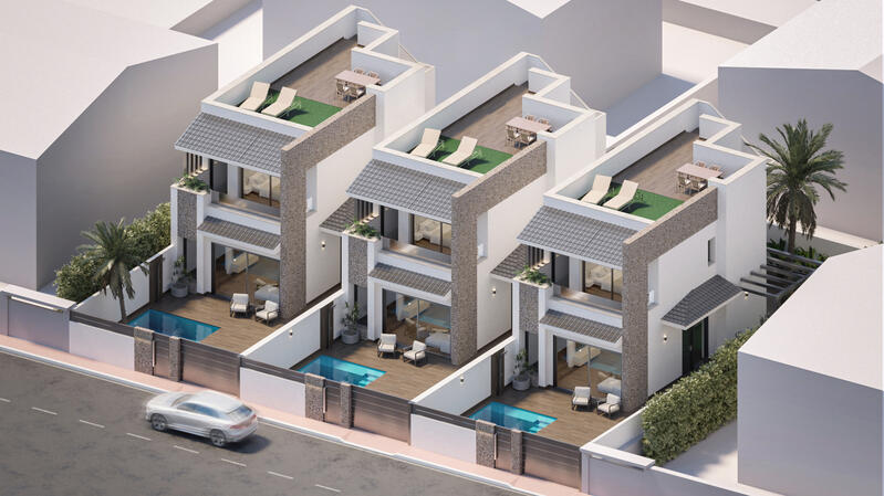 3 slaapkamer Villa Te koop in San Pedro del Pinatar, Murcia