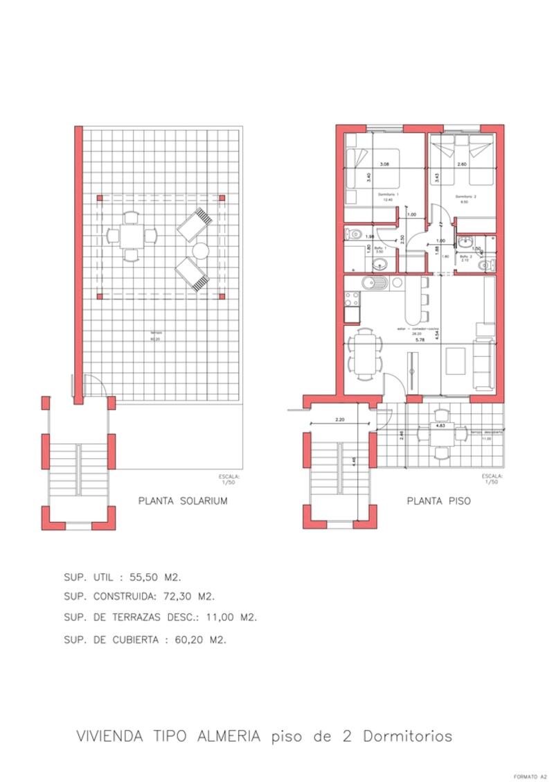 2 Schlafzimmer Landhaus zu verkaufen
