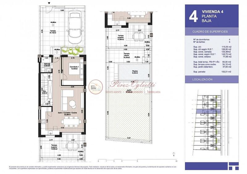 4 Cuarto Villa en venta
