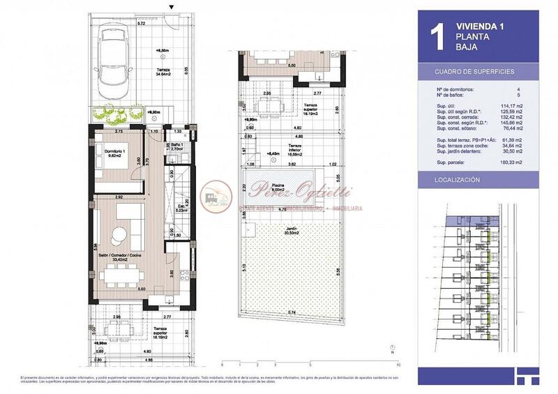 4 Cuarto Villa en venta