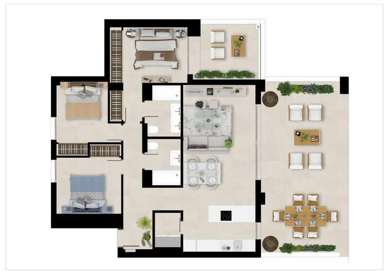 3 bedroom Apartment for sale