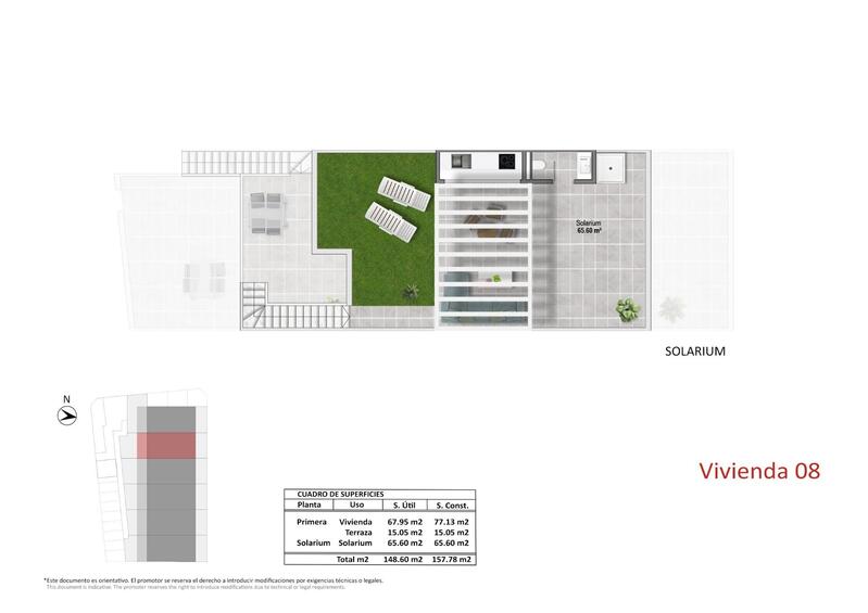 2 Cuarto Villa en venta