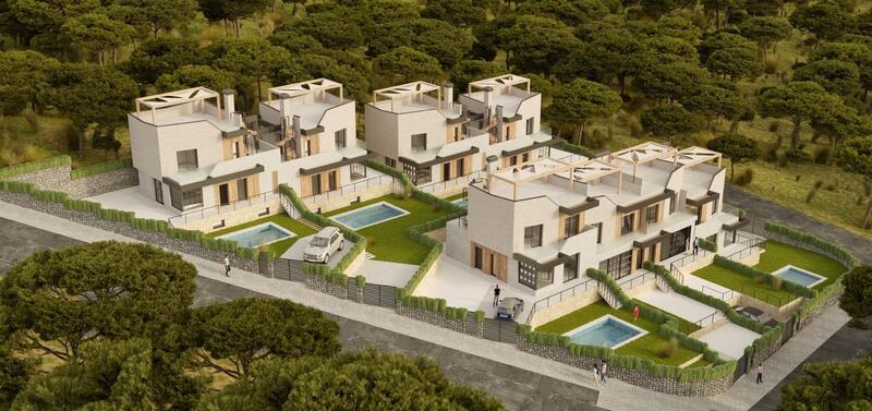 Villa til salgs i Polop, Alicante